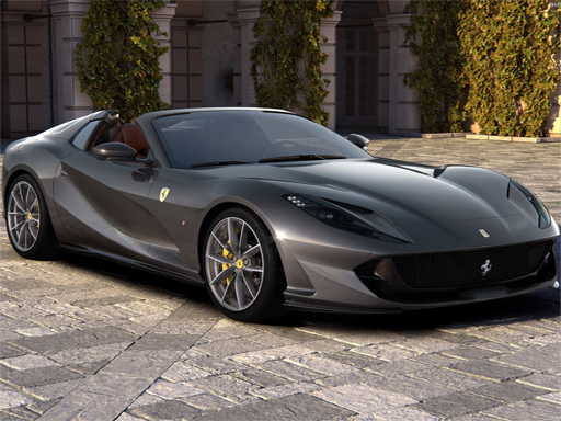 Jeu Puzzle Ferrari 812 GTS: Le Bolide Italien en Pièces