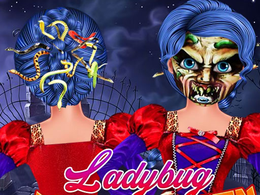 Jeu Coiffures d'Halloween de Ladybug
