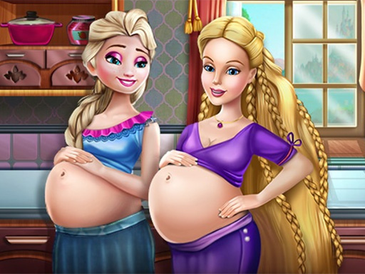 Jeu Princesses Enceintes: L'Aventure des Meilleures Amies
