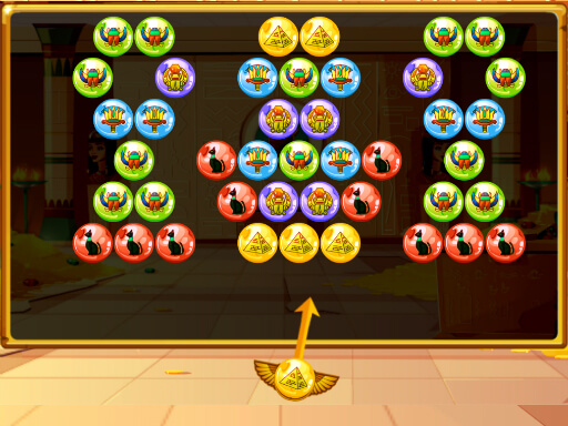 Jeu Bubble Shooter Égypte
