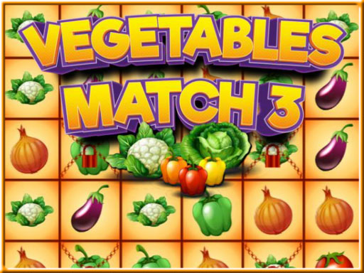 Jeu Légumes en Folie: Match 3 Végétal