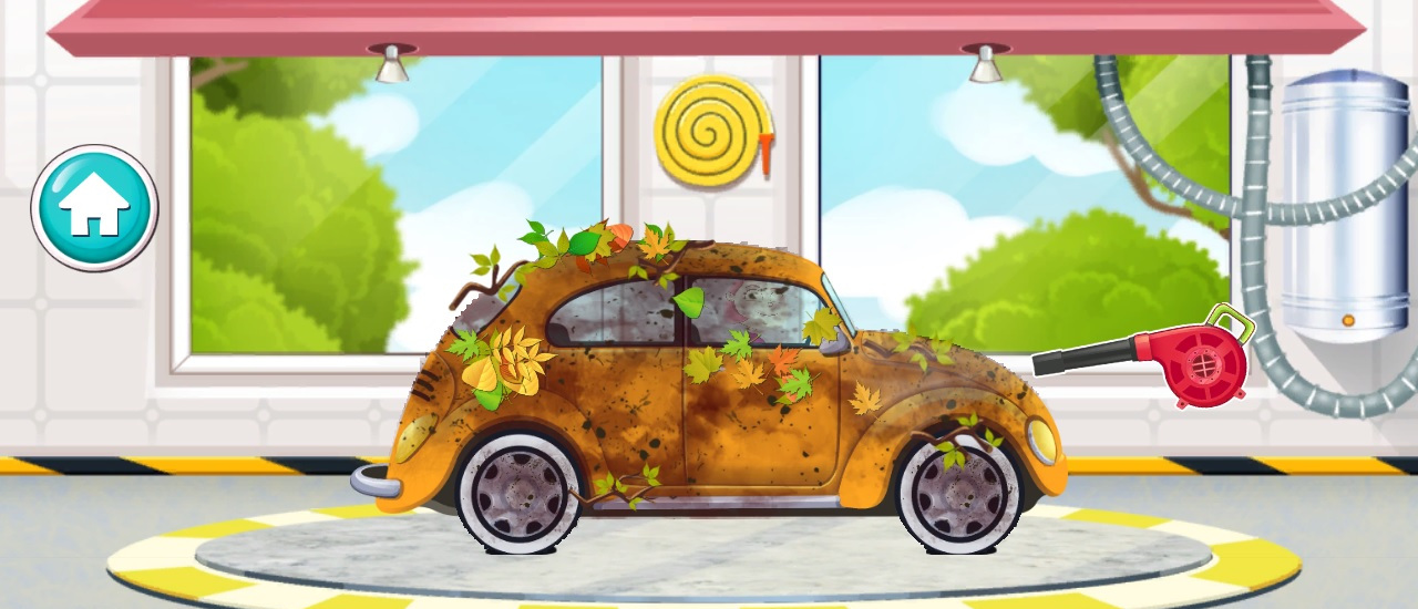Jeu Salon Auto Junior: L'Atelier de Lavage