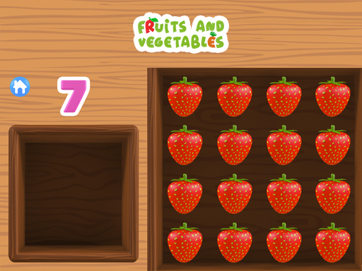 Jeu Fruits et Légumes: Apprends à Compter