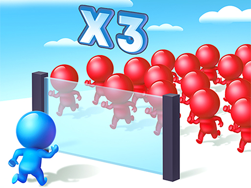 Jeu Contrôle de Foule: Multipliez Votre Armée!