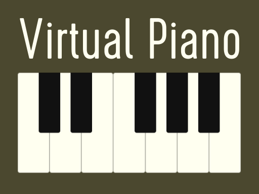 Jeu Piano Virtuel Mélodique