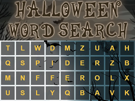 Jeu Mots Cachés d'Halloween: Chasse aux Mots Effrayants