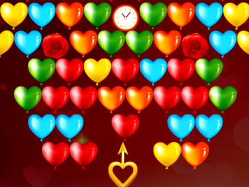 Jeu Bubble Shooter Saint-Valentin