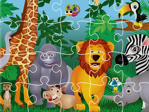 Jeu Puzzle Royal de la Jungle
