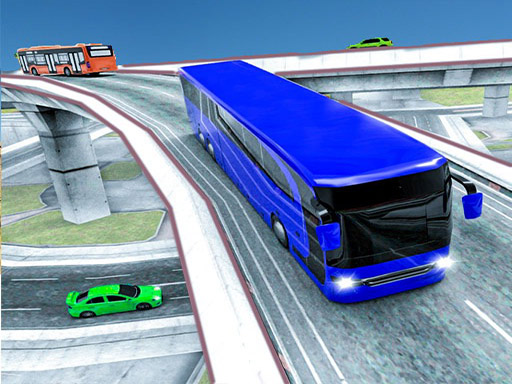 Jeu Course de Bus Urbain: Défi Tout-Terrain