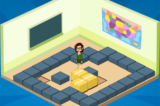 Jeu Casse-Tête des Boîtes: Le Défi du Pousse-Caisse