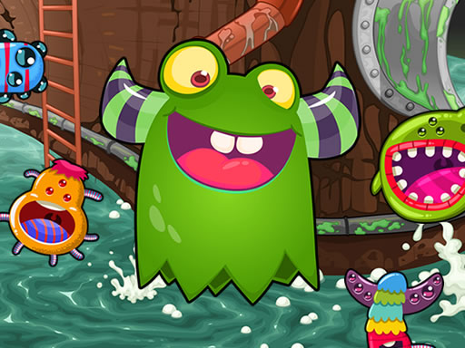 Jeu Écraseur de Virus: Combat Monstrueux