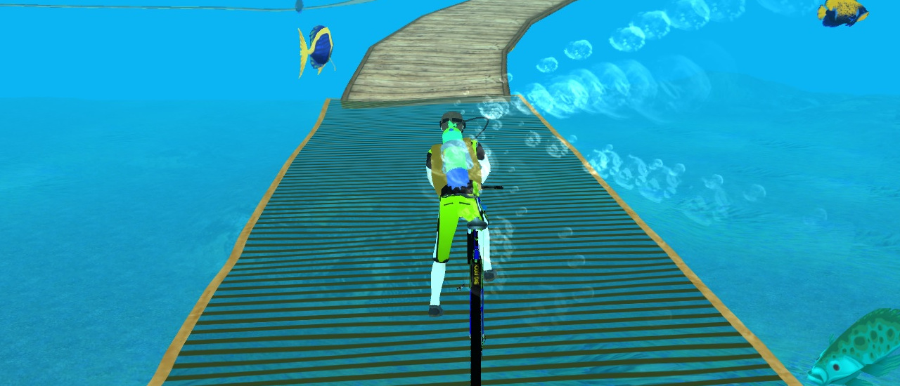 Jeu Vélo des Profondeurs: L'Aventure Sous-Marine