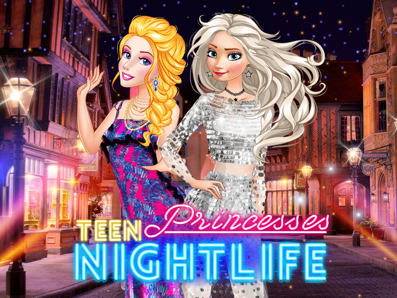 Jeu Princesses Ados en Soirée: La Nuit de Glam