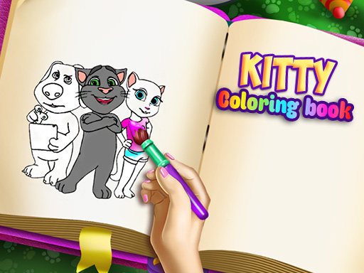 Jeu Livre de Coloriage Chatons Mignons