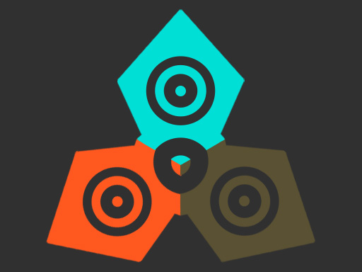 Jeu Hyper Trigon Party: Le Défi Coloré des Triangles