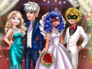 Jeu Mariage Royal de Ladybug : Préparez les Invités de Marque