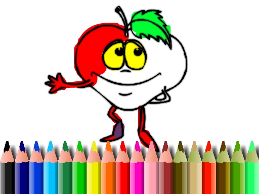 Jeu Livre de Coloriage Fruité BTS