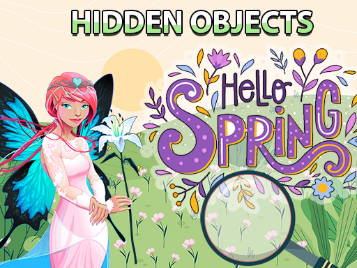 Jeu Objets Cachés: Bonjour Printemps