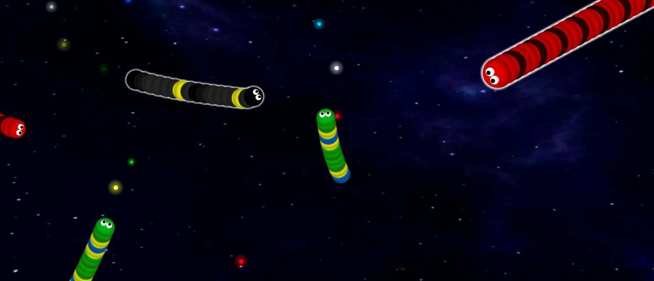 Jeu Nova Snakes.io: Le Défi des Serpents Cosmiques