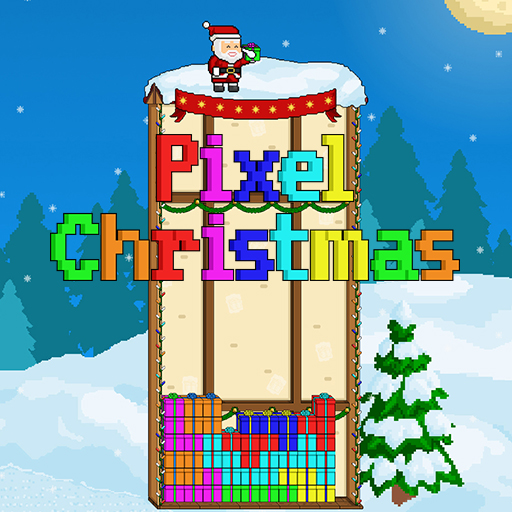 Jeu Noël Pixelisé: La Cascade de Cadeaux Festive
