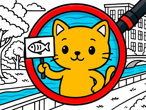 Jeu Cherche et Trouve: La Quête des Chats Cachés