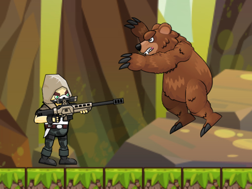 Jeu Monsieur Chasseur: L'Aventure de Tir en 2D