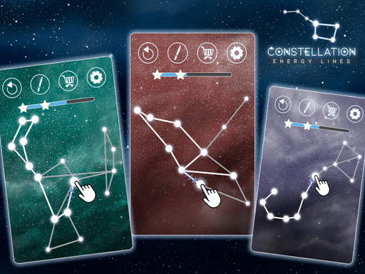 Jeu Lignes d'Énergie Cosmique: Connectez les Constellations