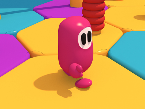 Jeu Haricots en Chute Libre: Course Colorée et Délirante