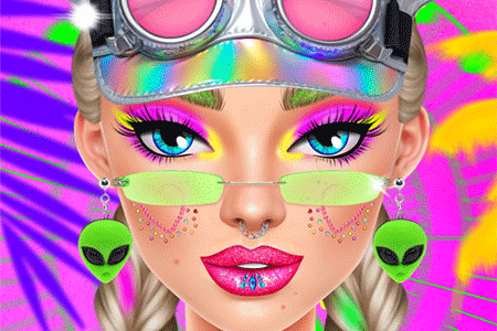 Jeu Maquillage Ambiance Festival