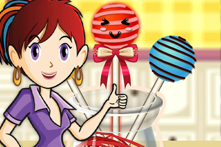 Jeu Cuisine de Sara Gâteaux Sucettes