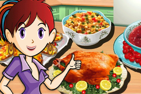 Jeu Cuisine de Sara Repas de Noël